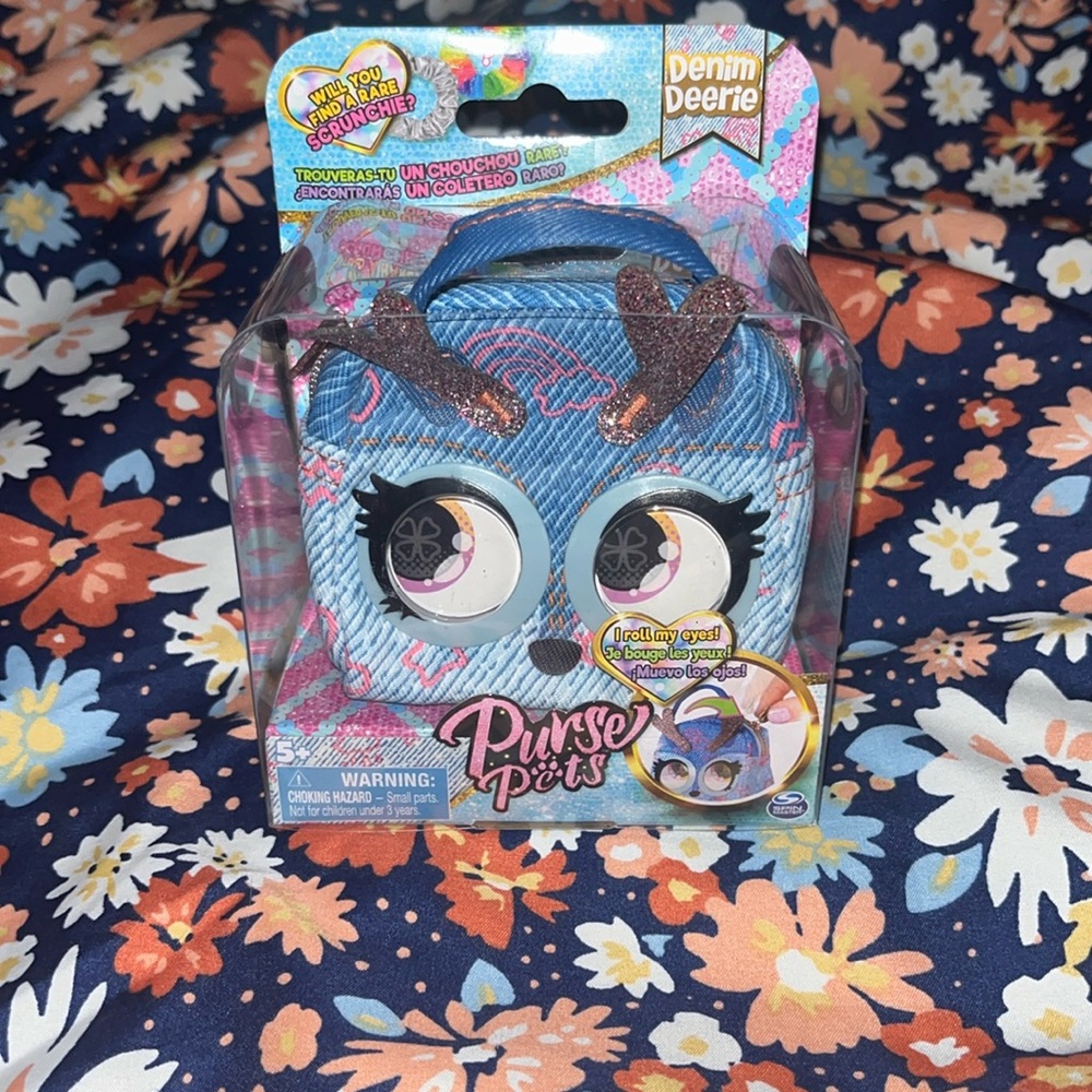 Micro Purse Pet - Denim Deerie